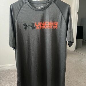 Under Armour Gray Short Sleeve Performance Tee